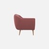 Colam Velvet 2 Seater Sofa Pinck in Colour