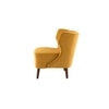 Torren Accent Chair in Yellow Colour