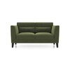 Lewis 2 Seater Fabric Sofa In Moss Green Colour