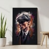 The Castle Decor Vintage Gentleman Portrait Wall Art Framed Painting 20x30 Inch