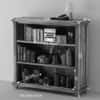 Devi Solid Wood Open Bookshelf in Mango Natural