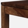 Aveline Solid Wood Side Table in Dual Tone Finish
