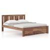 Durban Solid Wood King Size Non Storage Bed In Teak Finish
