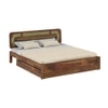 Seaside Escape Solid Wood King Size Drawer Storage Bed