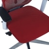 Wiwngas Mid Back Ergonomic Chair in Red Colour