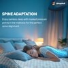 Sleepwell Ortho Pro Spring, Euro Top Finish, 3-zone pocket 6 inch Single Pocket Spring Mattress (L x W: 78 inch x 30 inch)
