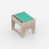 Topolino Toddler Activity Table & Chair in Oak and Teal