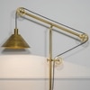 Holborn Classic Dome Swivel Arm Floor Lamp