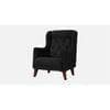 Ruby Accent Chair in Black Colour