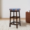 Bistro Boost Stool (Blue flower)