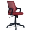 Ddeasirea Mid Back Ergonomic Chair in Red Colour