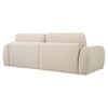 Lite 3 Seater Pull Out Sofa cum Bed  in Cream Colour