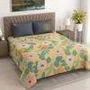 Threads Elegant Series Super Soft King Size flat Bedsheet 245 x275 cms