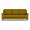 Abbey 3 Seater Fabric Sofa in Olive Green Colour