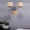 Devansh Solid Wood Electric Wall Light in Brown Colour with Multi Shade Count of 1 Light