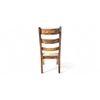 Newport Sheesham Wood   Dining Chair in Jute Beige     TEAK FINISH