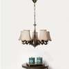 Devansh Gold Wall Mounted Lamp With Beige Jute Shade