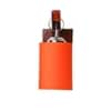 Devansh Solid Wood Electric Wall Light in Brown Colour with Orange Shade Count of 1 Light