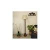 Brice Beige Jute Floor Lamp with Beige Jute Base