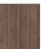 Jaden Engineered Wood 2 Door Sliding Wardrobe Without Mirror in Classic Walnut Finish