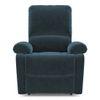 Edison Single Seater Recliner in Pebble Blue Colour