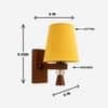 Devansh Metal Electric Wall Light in Black Colour with Multi Shade Count of 1 Light