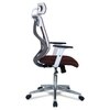 Wiweangs High Back Ergonomic Chair in Brown Colour