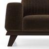 Granada Premium 2 Seater Fabric Sofa in Dark Earth Colour