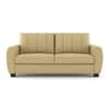 Luna 3 Seater Fabric Sofa in Butterscotch Colour