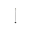 Raymond Black Glass Shade Floor Lamp