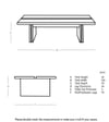 Dominy Solid Wood Coffee Table In  Natural Finish