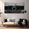 The Castle Decor Motivational Wall Painting Wooden Framed 27x48 Inch (Style 1)