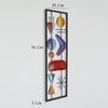 W-Suki Abstract Metal Wall Decor in Multicolor Set of 2
