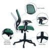 Goolda Low Back Ergonomic Chair in Dark Green Colour
