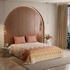 Stoa Paris King Size Bedsheet Bedsheet, Collection Peach