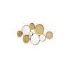 Golden Platter Metal Wall Art