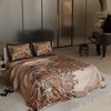 Stoa Paris Super King Size Enriched Cotton Bedsheet with 2 Pillow Covers  Size Sienna Huntress