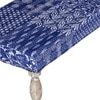 Bestone Solid Wood Bench In Indigo Patch Kantha Fabric