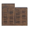 Danta Sheesham Wood  Shoerack  In Light Provincial Teak Finish