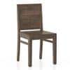 Atlas Solid Wood Dining Chair in Danish Walnut Finish