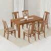 Brighton Xl 6 Seater Dining Table with Fabio Dining Chair Set
