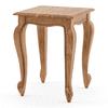 Taahira Side Table Natural Teak Finish