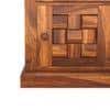 Woodway Solid Wood Bedside Table in Honey Finish