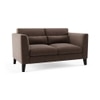 Lewis Sofa (Colour : Daschund Brown, Cushion : Hard, Seater : 3+2)