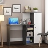 Marvel Study Table In Grey And Frosty White