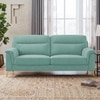 Niwara Velvet 3 Seater  sofa in Pista Green color
