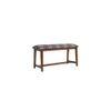 Elvino Solid Wood Bench In Provincial Teak Finish