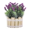 Artificial Lavender With Wood Sticks
