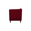 Korslund Velvet Chaise Launger in Maroon Colour