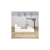 Ananda Engineered Wood Queen Size Bed In White Finish